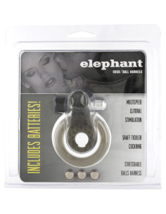 SEVEN CREATIONS ANILLO VIBRADOR CON ELEFANTE ESTIMULADOR 2