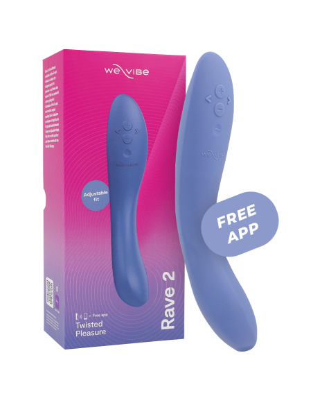 WE VIBE RAVE 2 VIBRADOR PUNTO G AZUL