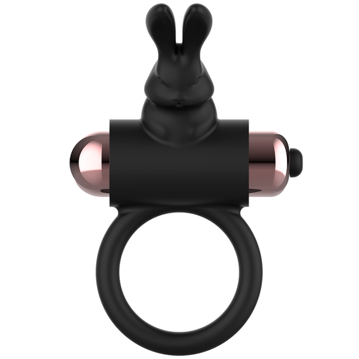 COQUETTE CHIC DESIRE COCK RING ANILLO VIBRADOR NEGRO GOLD