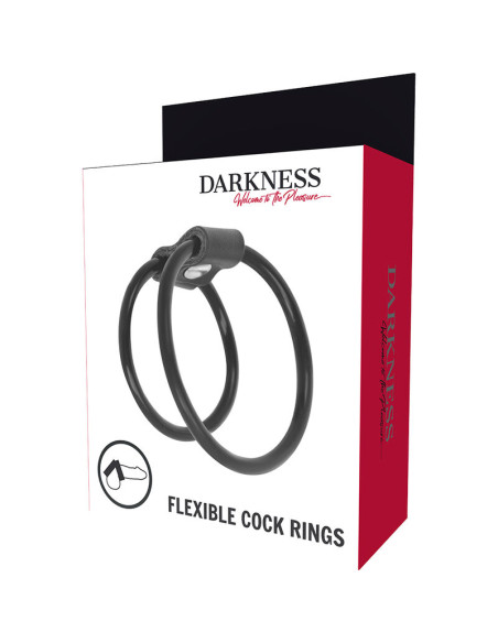 DARKNESS ANILLOS PENE DUO POTENCIADORES DARKNESS ANILLOS PENE DUO POTENCIADORES