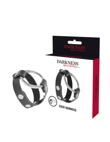 DARKNESS ANILLO PARA PENE Y TESTICULOS BDSM