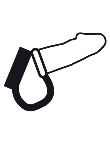 DARKNESS ANILLO PARA PENE Y TESTICULOS BDSM