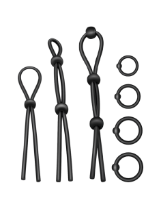 ADDICTED TOYS KIT DE 7 ANILLAS SILICONA FLEXIBLE 2