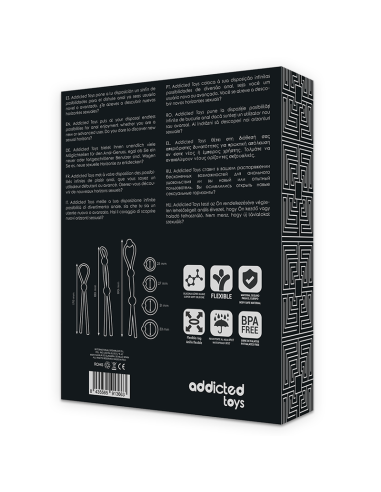 ADDICTED TOYS KIT DE 7 ANILLAS SILICONA FLEXIBLE