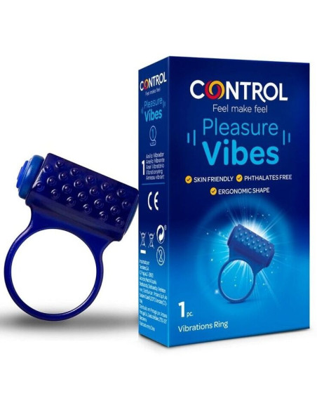 CONTROL PLEASURE VIBES ANILLO VIBRADOR CONTROL PLEASURE VIBES ANILLO VIBRADOR