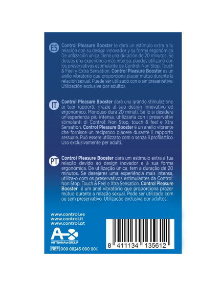 CONTROL PLEASURE VIBES ANILLO VIBRADOR CONTROL PLEASURE VIBES ANILLO VIBRADOR