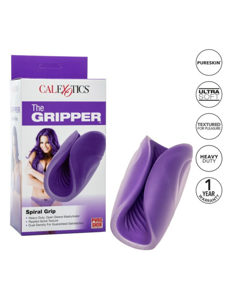 CALEXOTICS SPIRAL GRIP MASTURBADOR TEXTURADO CALEXOTICS SPIRAL GRIP MASTURBADOR TEXTURADO