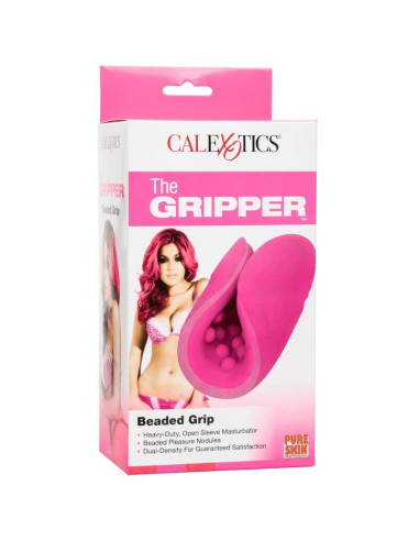 CALEXOTICS BEADED GRIP MASTURBADOR TEXTURADO