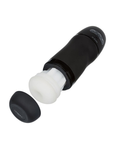 CALEXOTICS OPTIMUM POWER MASTURBADOR CON VIBRACION Y ONDAS ESTIMULADORAS