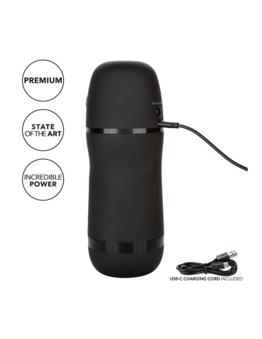 CALEXOTICS OPTIMUM POWER MASTURBADOR CON VIBRACION Y ONDAS ESTIMULADORAS