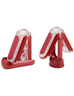 TENGA FLIP 0 ZERO ROJO CON CALENTADOR 2