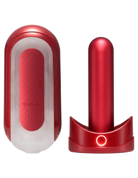TENGA FLIP 0 ZERO ROJO CON CALENTADOR TENGA FLIP 0 ZERO ROJO CON CALENTADOR