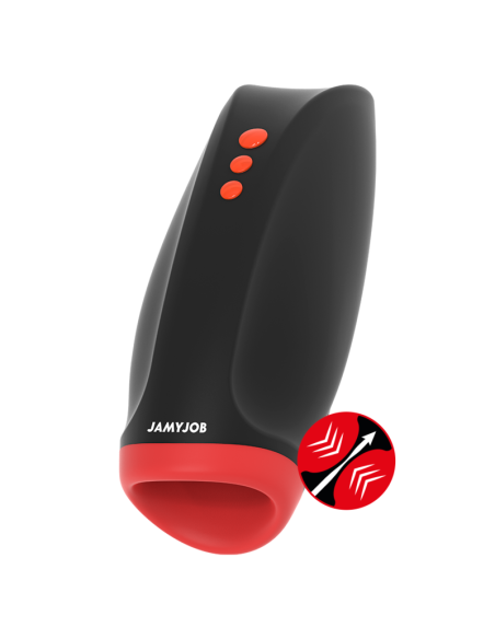 JAMYJOB NOVAX MASTURBADOR CON VIBRACION Y COMPRESION JAMYJOB NOVAX MASTURBADOR CON VIBRACION Y COMPRESION