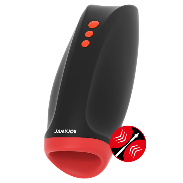 JAMYJOB NOVAX MASTURBADOR CON VIBRACION Y COMPRESION