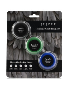 JE JOUE SILICONE SET ANILLOS PENE DE SILICONA 2