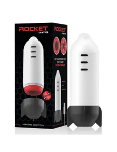 JAMYJOB ROCKET MASTURBADOR TECNOLOGIA SOFT COMPRESSION Y VIBRACION