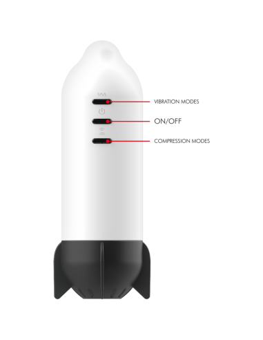 JAMYJOB ROCKET MASTURBADOR TECNOLOGIA SOFT COMPRESSION Y VIBRACION