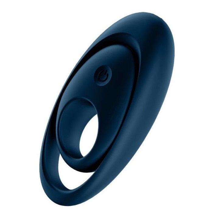 SATISFYER GLORIOUS DUO ANILLO VIBRADOR AZUL