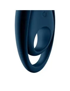 SATISFYER GLORIOUS DUO ANILLO VIBRADOR AZUL 2