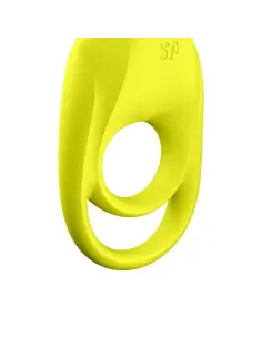 SATISFYER SPECTACULAR DUO ANILLO VIBRADOR AMARILLO 2