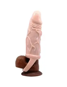 BAILE FUNDA EXTENSORA PENE CON STRAP PARA TESTICULOS 135 CM 2