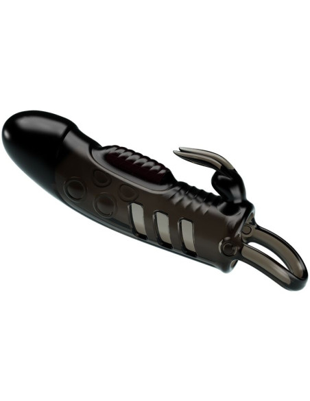 PRETTY LOVE SLOANE FUNDA PENE RABBIT NEGRO PRETTY LOVE SLOANE FUNDA PENE RABBIT NEGRO