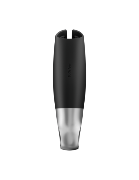SATISFYER POWER MASTURBATOR NEGRO Y PLATA SATISFYER POWER MASTURBATOR NEGRO Y PLATA