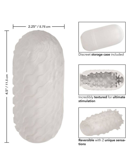 CALEXOTICS REVERSIBLE NUBBY STROKER CALEXOTICS REVERSIBLE NUBBY STROKER