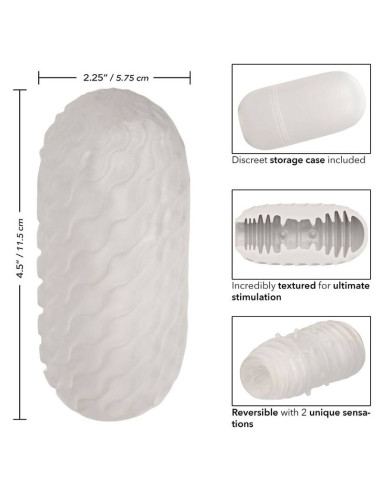 CALEXOTICS REVERSIBLE RIBBED STROKER