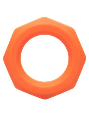 CALEXOTICS ALPHA SEXAGON RING NARANJA
