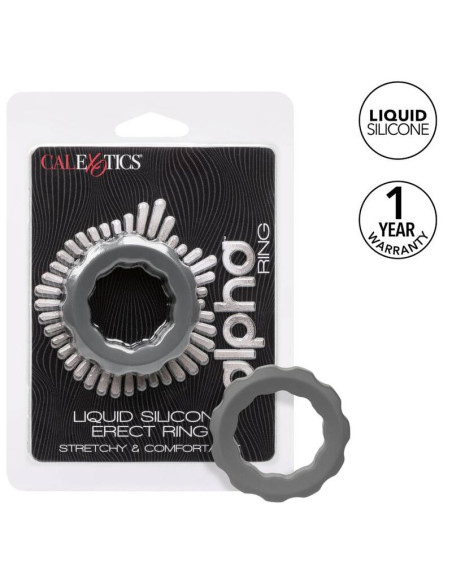 CALEXOTICS ALPHA ERECT RING GRIS CALEXOTICS ALPHA ERECT RING GRIS