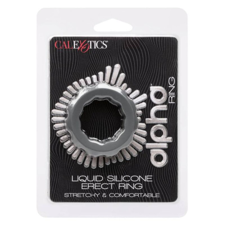 CALEXOTICS ALPHA ERECT RING GRIS