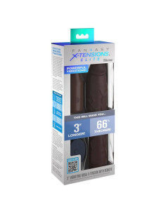 FANTASY X TENSIONS PIPEDREAMS SLEEVE 2286 CM 762 CM PLUG REMOTE BROWN 2