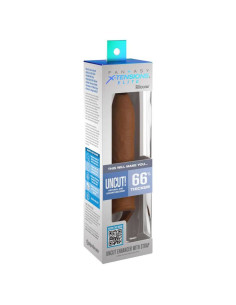PIPEDREAMS SLEEVE UNCUT 1778 CM W STRAP CARAMEL 2
