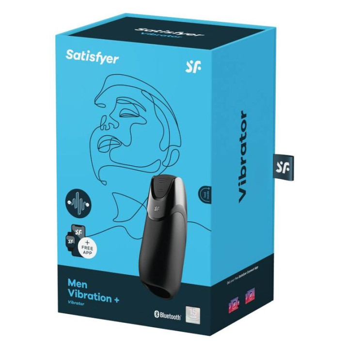 SATISFYER MEN VIBRATION NEGRO