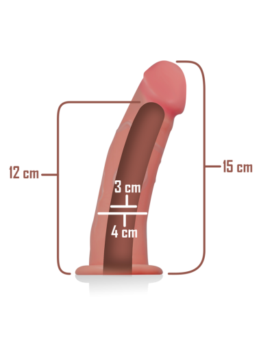 INTENSE ARNES HUECO CON DILDO 16 X 3 CM