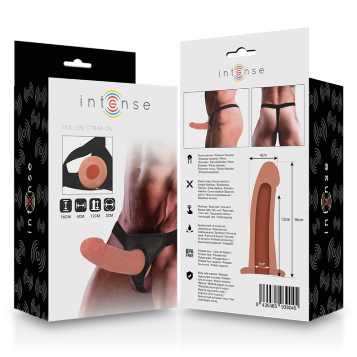 INTENSE ARNES HUECO CON DILDO 16 X 3 CM