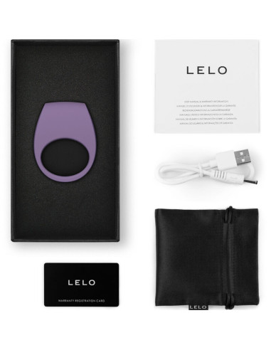 LELO TOR 3 ANILLO VIBRADOR NEGRO