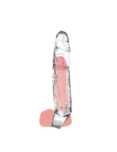 GET REAL EXTENSION LARGO 19 CM TRANSPARENTE 2