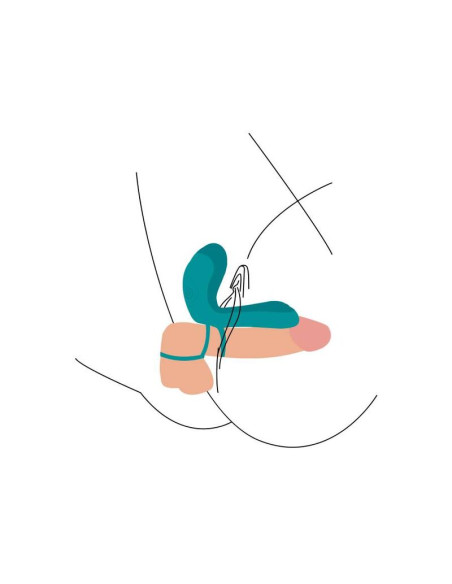 XOCOON ANILLO VIBRADOR PARA PAREJAS VERDE XOCOON ANILLO VIBRADOR PARA PAREJAS VERDE