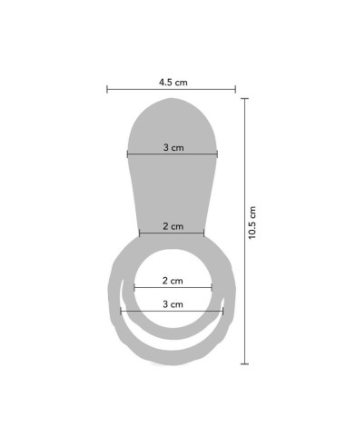 XOCOON ANILLO VIBRADOR PARA PAREJAS VERDE