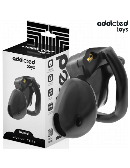 ADDICTED TOYS LOCKED MINDNIGHT CELL JAULA PARA PENE TALLA S