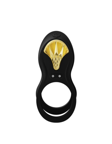 ZALO BAYEK ANILLO VIBRADOR CONTROL REMOTO PAREJAS NEGRO