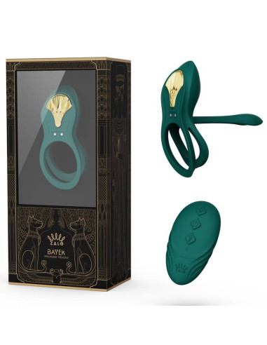 ZALO BAYEK ANILLO VIBRADOR CONTROL REMOTO PAREJAS VERDE