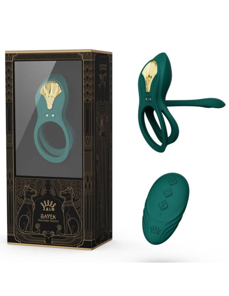 ZALO BAYEK ANILLO VIBRADOR CONTROL REMOTO PAREJAS VERDE ZALO BAYEK ANILLO VIBRADOR CONTROL REMOTO PAREJAS VERDE
