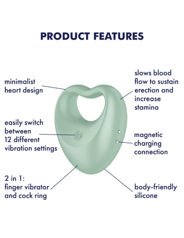 SATISFYER PERFECT PAIR 3 VERDE