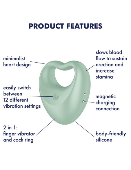 SATISFYER PERFECT PAIR 3 VERDE