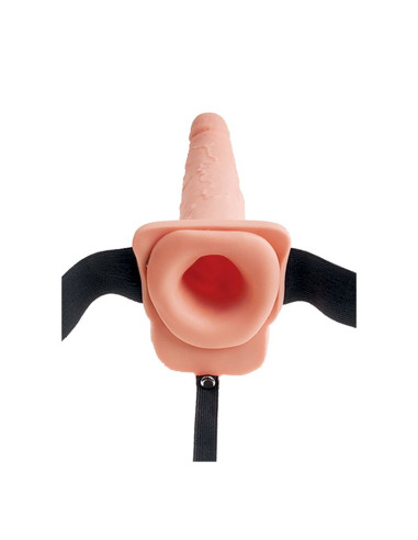 FETISH FANTASY SERIES ARNES AJUSTABLE PENE REALISTICO CON TESTICULOS SQUIRTING 19 CM