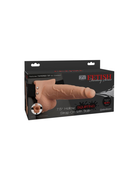 FETISH FANTASY SERIES ARNES AJUSTABLE PENE REALISTICO CON TESTICULOS SQUIRTING 19 CM FETISH FANTASY SERIES ARNES AJUSTABLE PENE REALISTICO CON TESTICULOS SQUIRTING 19 CM
