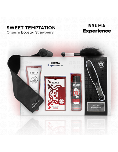 BRUMA XPERIENCE KIT TENTACIAN DULCE FRESA CON POTENCIADOR DE ORGASMOS